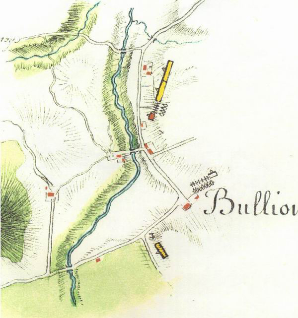 Bullion Tavern Map