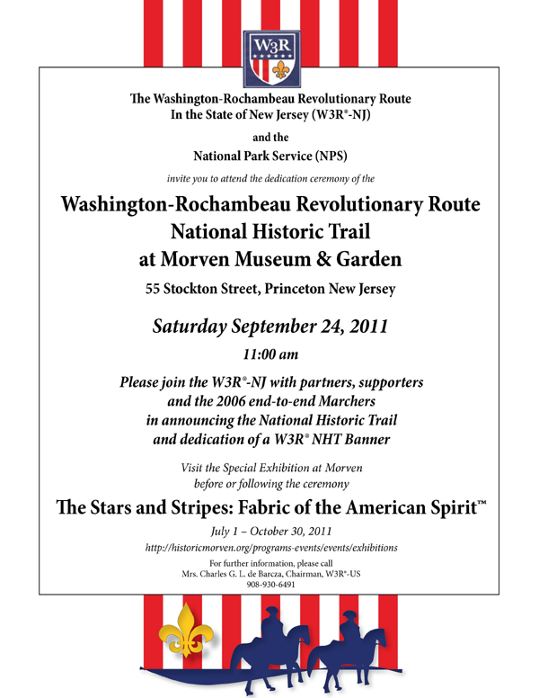 W3R National Park Service Dedication